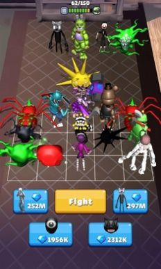 合并怪物100扇門(mén)游戲版（Merge Monsters 100 Doors））截圖3