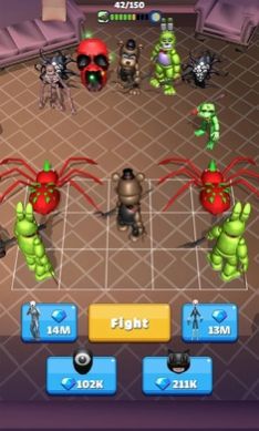 合并怪物100扇門(mén)游戲版（Merge Monsters 100 Doors））截圖5