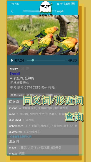單詞播放器app安卓下載截圖1