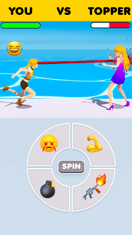 旋轉(zhuǎn)格斗3D游戲版（Spin Fight 3D）截圖4