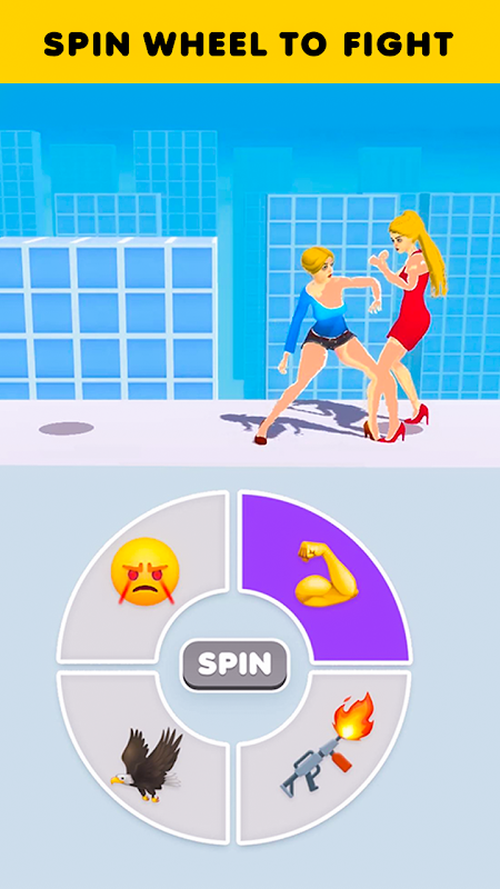 旋轉(zhuǎn)格斗3D游戲版（Spin Fight 3D）截圖1