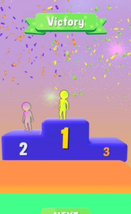 趣味樓梯賽游戲中文版（Fun Race Stairs Run 3D）截圖2