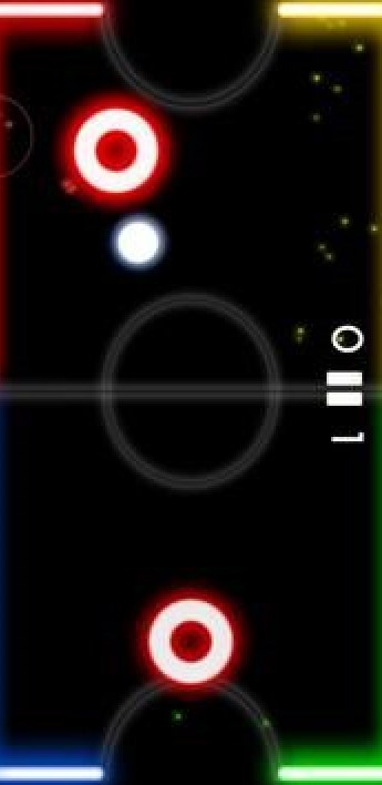 激光曲棍球游戲安卓版（Laser Hockey）截圖1