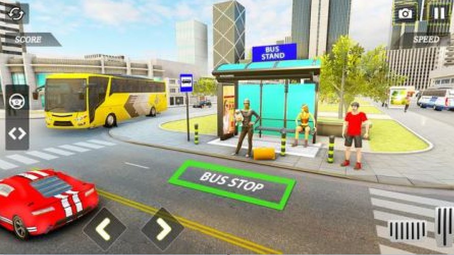 巴士模擬器駕駛越野3D游戲中文版（Bus Simulator Drive Offroad 3D）截圖3