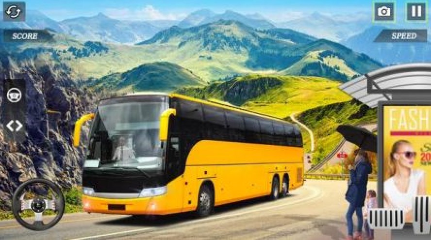 巴士模擬器駕駛越野3D游戲中文版（Bus Simulator Drive Offroad 3D）截圖2