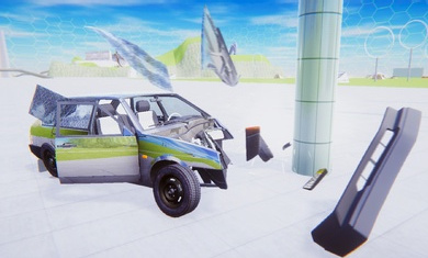 俄羅斯汽車碰撞測試模擬器2游戲中文手機版截圖1