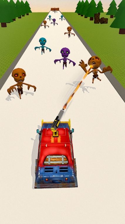 僵尸超級車3D模擬器游戲安卓版截圖1