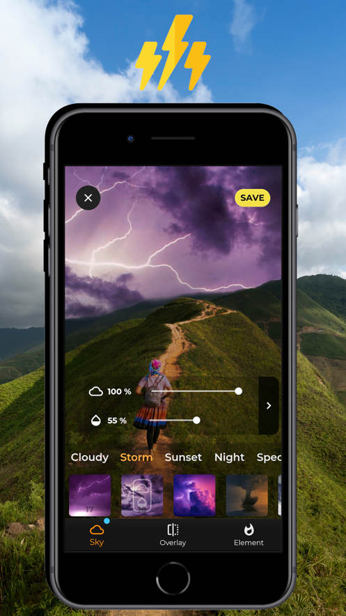 SkyPic照片編輯APP最新版截圖1