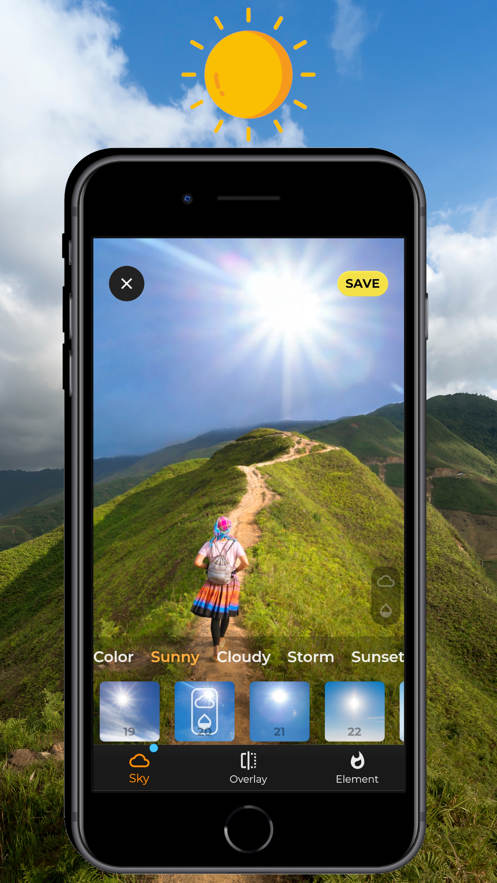 SkyPic照片編輯APP最新版截圖4