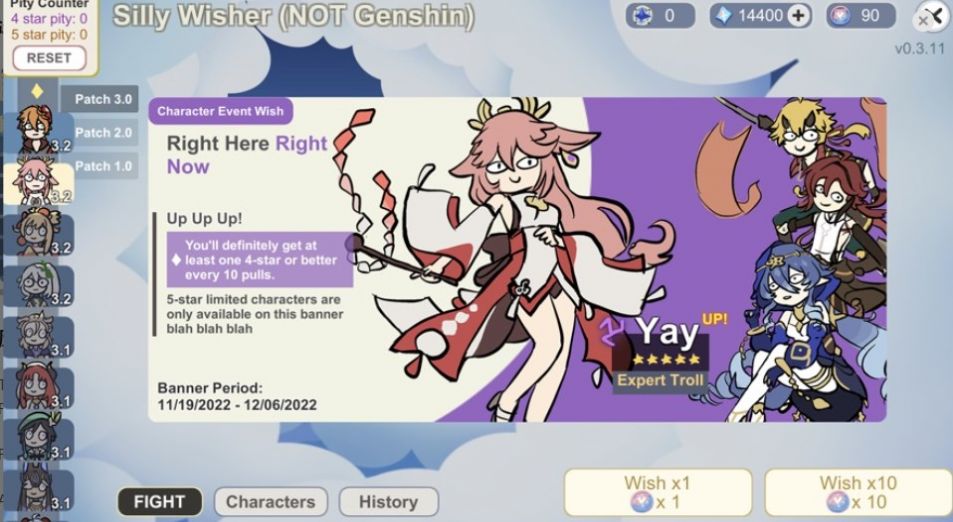 silly wishes原神游戲中文版截圖2