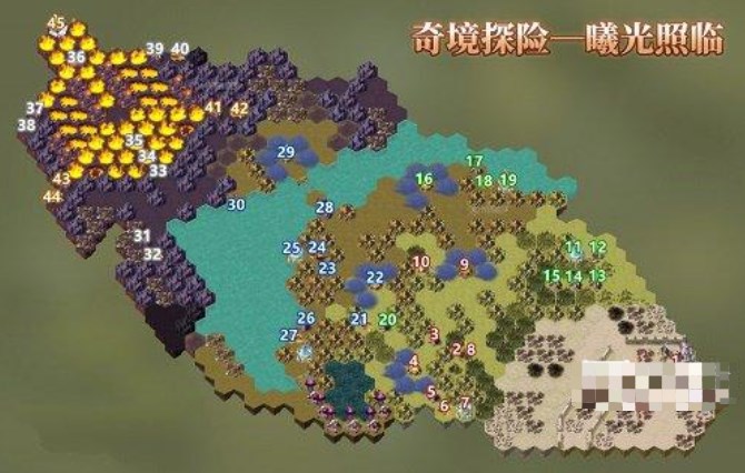 劍與遠(yuǎn)征曦光照臨攻略 曦光照臨通關(guān)路線圖推薦