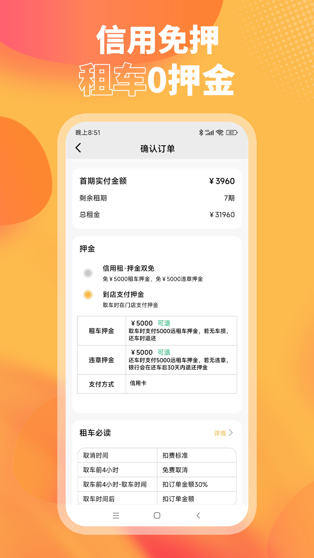 小芙租車APP安卓版截圖2