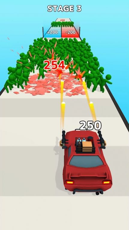 裝甲車進化跑游戲版截圖2