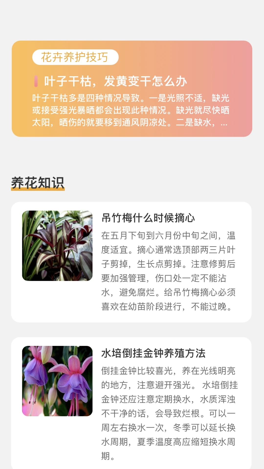 百花悅看花卉百科APP最新版截圖2