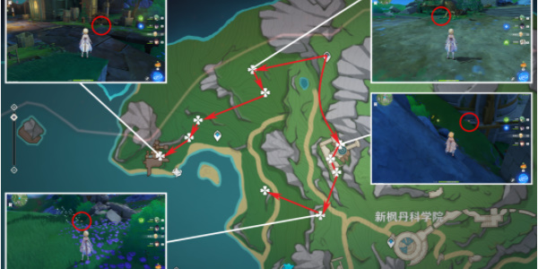 原神子探測(cè)單元收集路線
