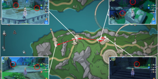 原神子探測單元收集路線