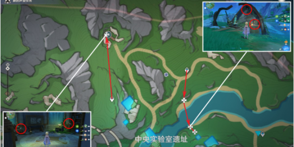 原神子探測單元收集路線