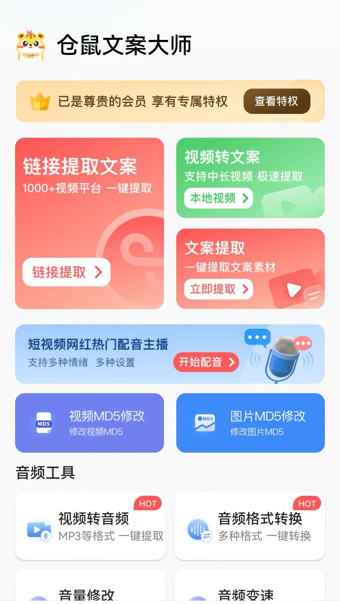 仓鼠文案大师app版截图1: