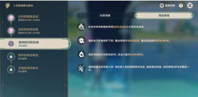 原神人生的波峰與波谷第三天攻略 人生的波峰與波谷第三天陣容推薦