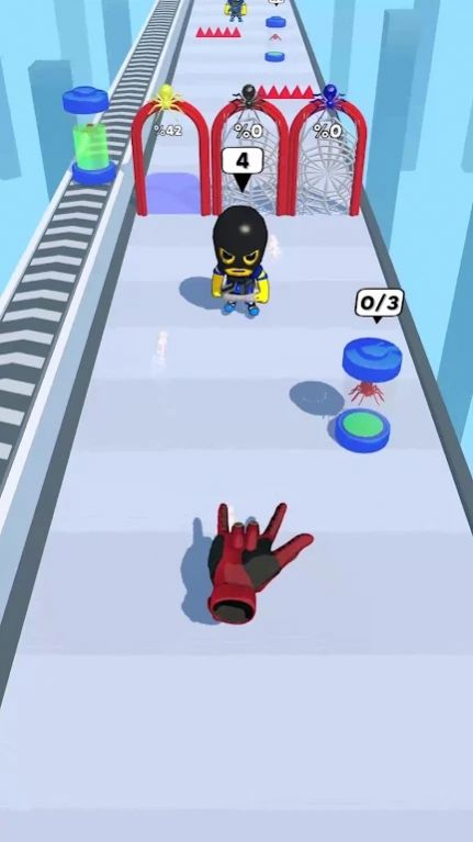 蜘蛛手套跑酷游戲版截圖4