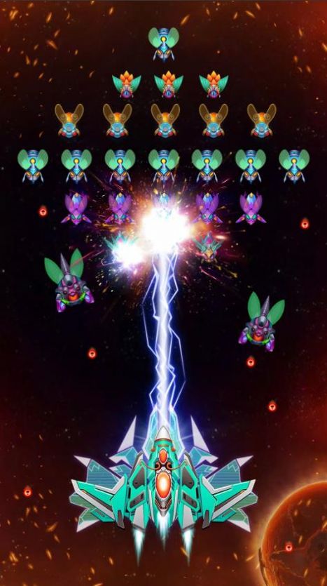 銀河攻擊外星人射擊游戲版截圖3