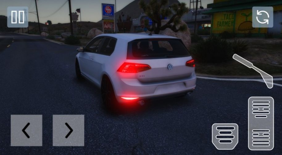 大眾高爾夫賽車游戲版截圖3