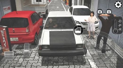 東京駕駛模擬商店街逃脫3D安卓手機(jī)版截圖2