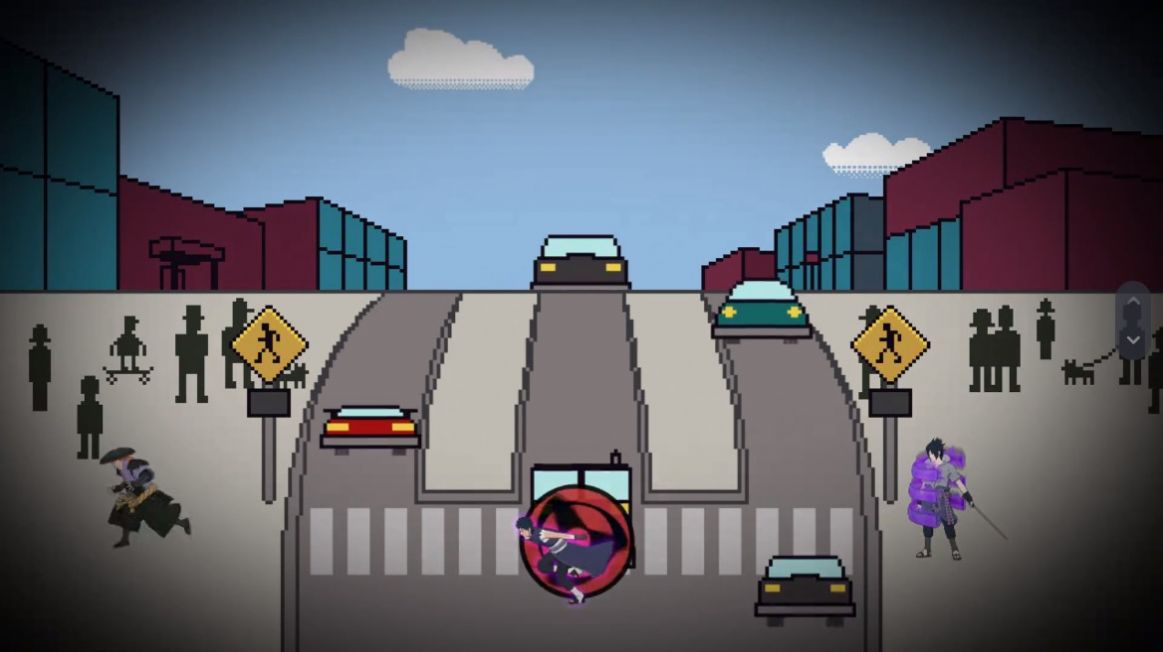 火影忍者過馬路手機(jī)版截圖1