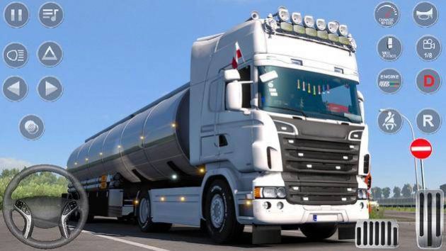 油罐車(chē)運(yùn)輸模擬游戲版截圖3