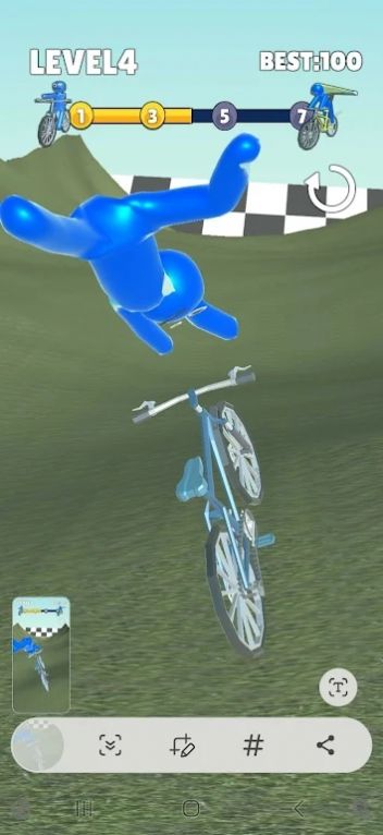 自行車(chē)跑步3D安卓版截圖2