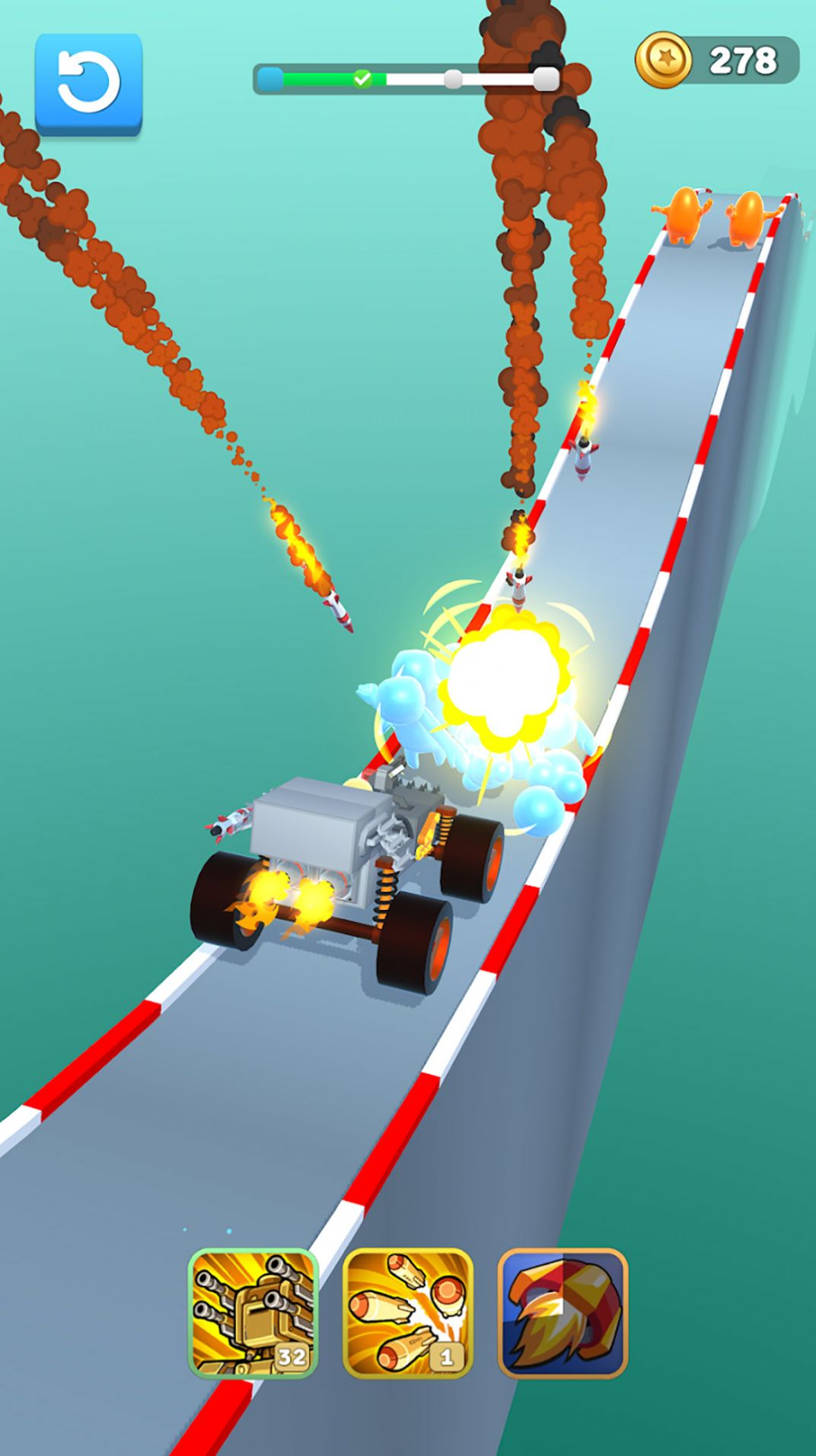 飛車加速碰撞游戲版截圖2
