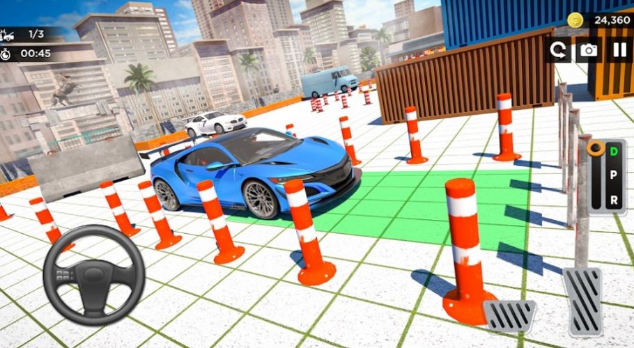 駕駛特技停車場安卓版截圖3