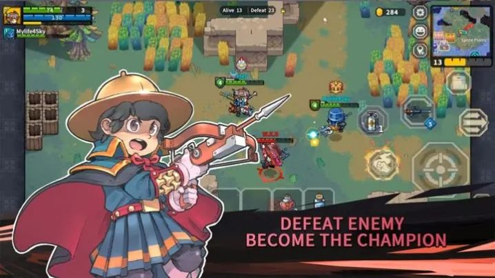 元?dú)怛T士競技場免廣告內(nèi)置菜單版（Soulknight Arena）截圖1