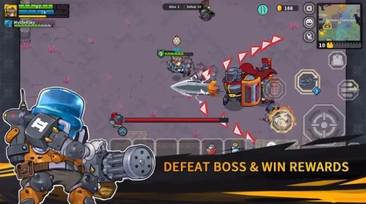 元?dú)怛T士競技場免廣告內(nèi)置菜單版（Soulknight Arena）截圖2