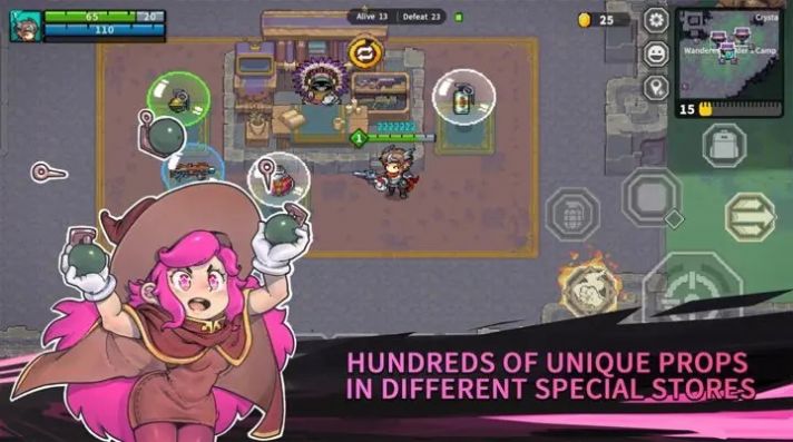元?dú)怛T士競技場免廣告內(nèi)置菜單版（Soulknight Arena）截圖3