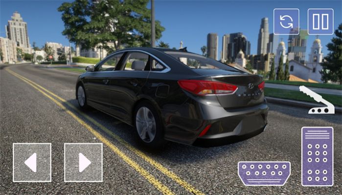 現(xiàn)代索塔納停車模擬器中文手機版截圖4