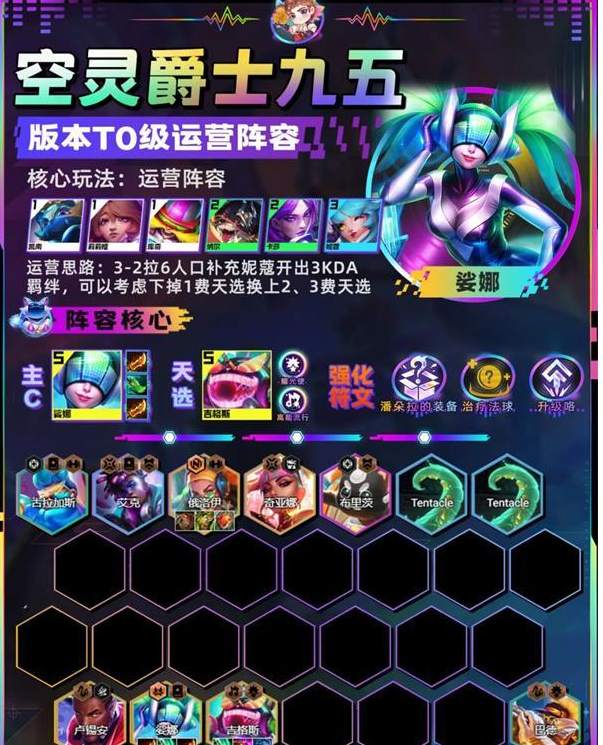 金鏟鏟之戰(zhàn)空靈爵士九五陣容推薦 s10空靈爵士九五陣容運(yùn)營攻略