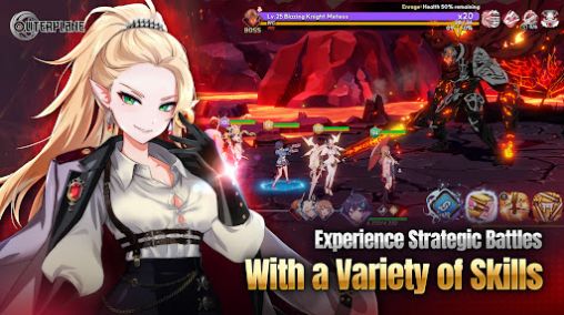 OUTERPLANE Strategy Anime手游版截圖4