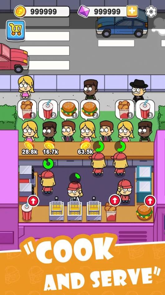 Idle Food Bar安卓版截圖2