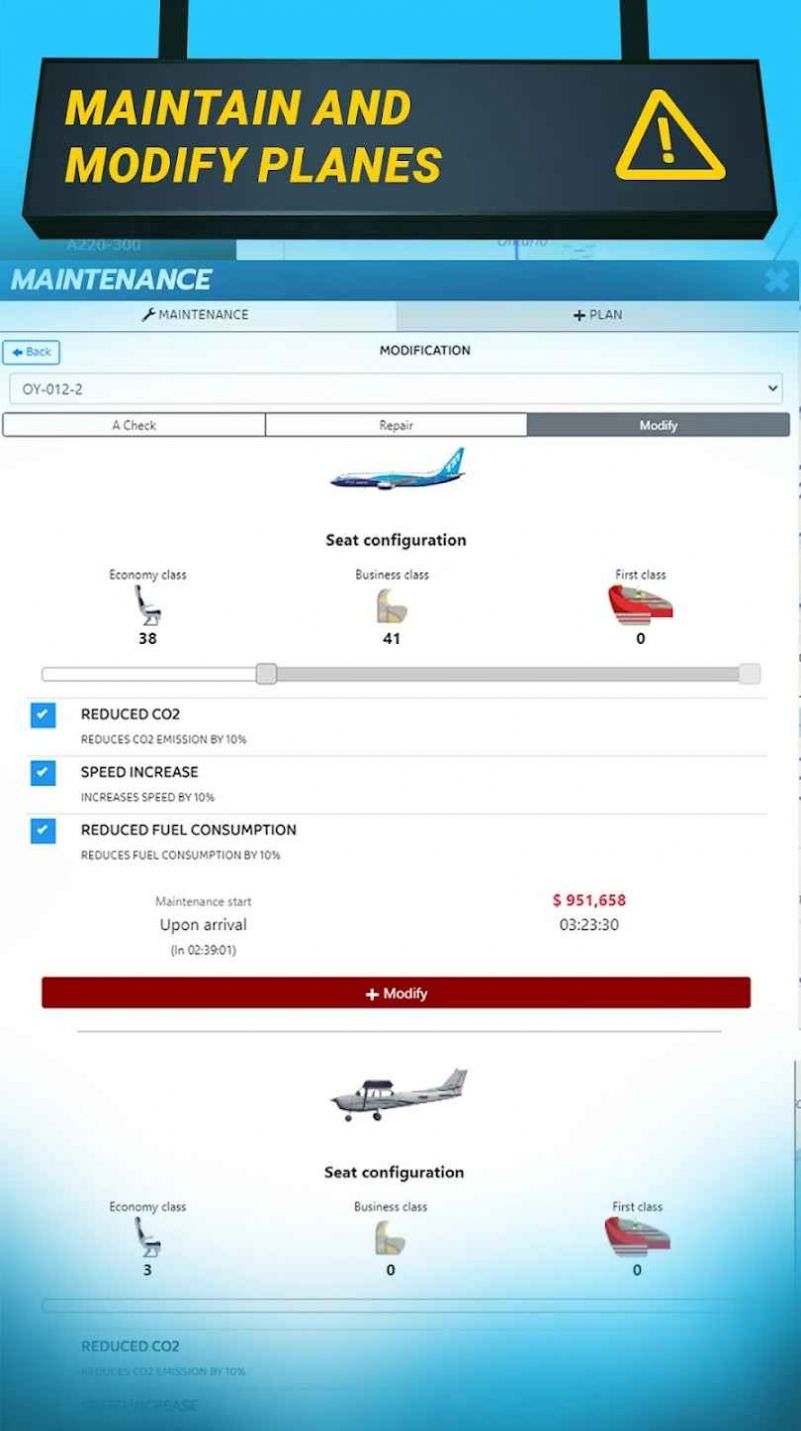 航空公司經(jīng)理2023游戲中文漢化版（Airline Manager 2023）截圖2