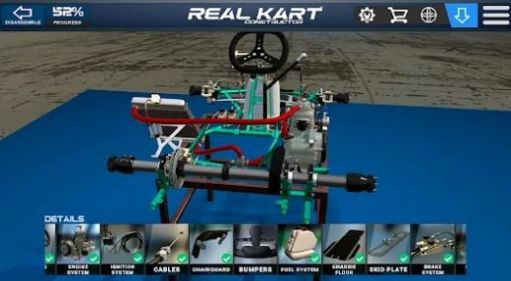 賽車建造師游戲中文手機版截圖2