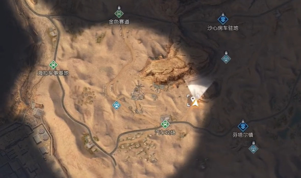 黎明覺(jué)醒汽車墳場(chǎng)寶箱位置大全 金色沙漠汽車墳場(chǎng)探索寶箱坐標(biāo)一覽