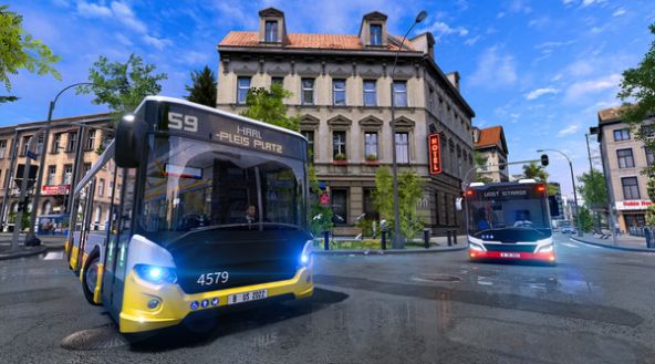 Bus Driving Sim23手機版下載安卓版截圖1