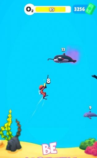 潛水釣魚游戲版（Scuba Fishing）截圖1