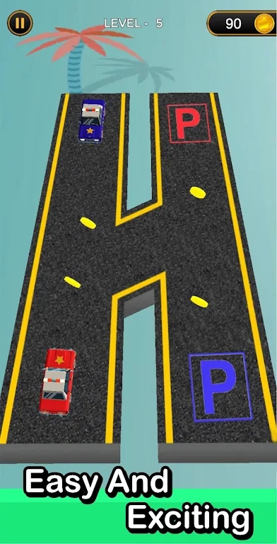 停車場(chǎng)劃線游戲版截圖1