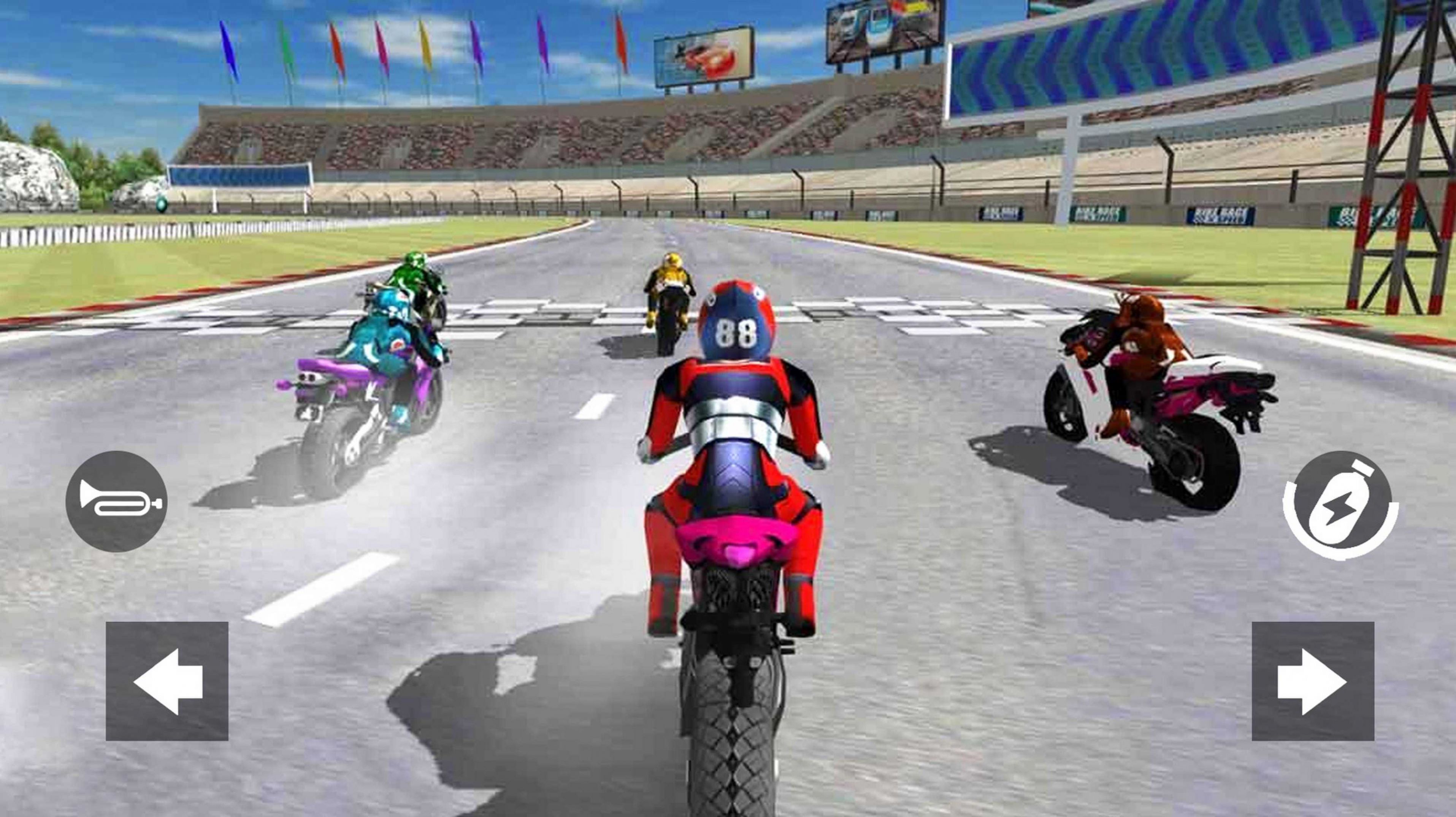 Motorbike Kick Race游戏手机版下载安装截图4: