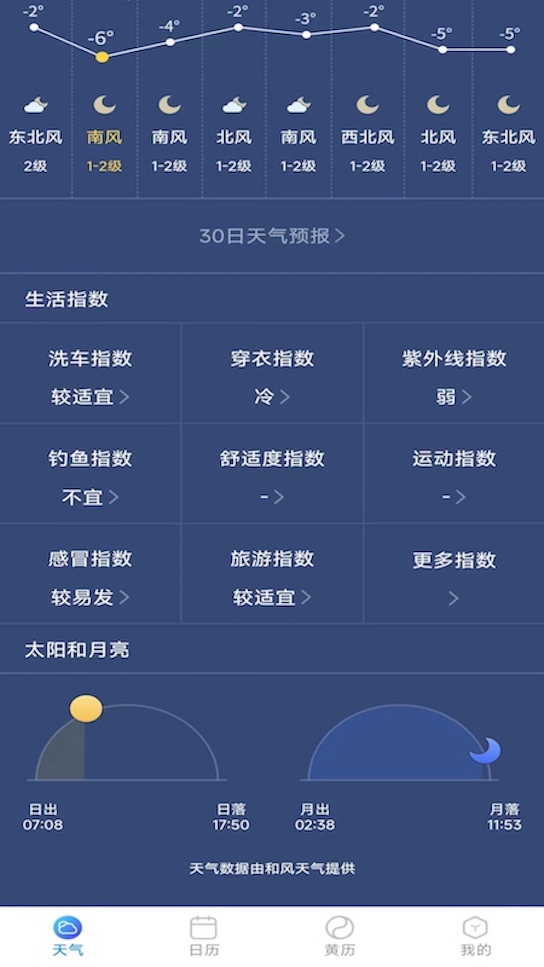 標(biāo)準(zhǔn)天氣預(yù)報APP下載版截圖3