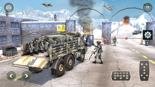 卡車模擬器軍隊3D游戲中文手機版截圖4