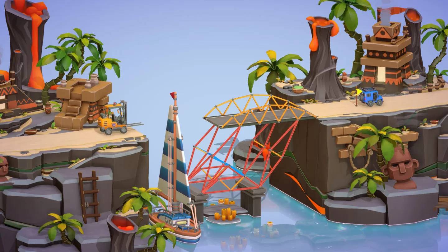 Poly Bridge 3游戲中文手機版（橋梁建造師3）截圖3