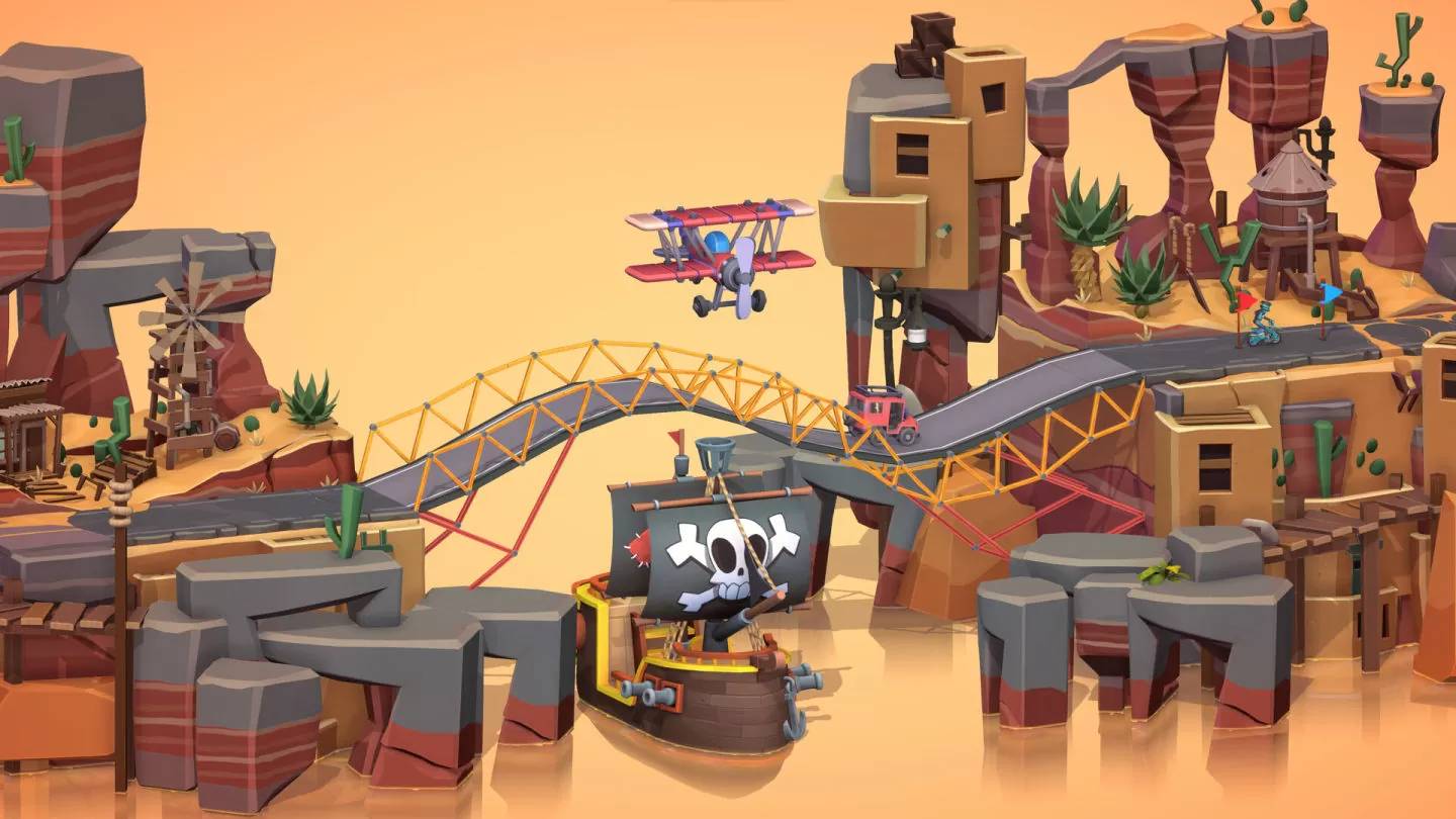 Poly Bridge 3游戲中文手機版（橋梁建造師3）截圖5